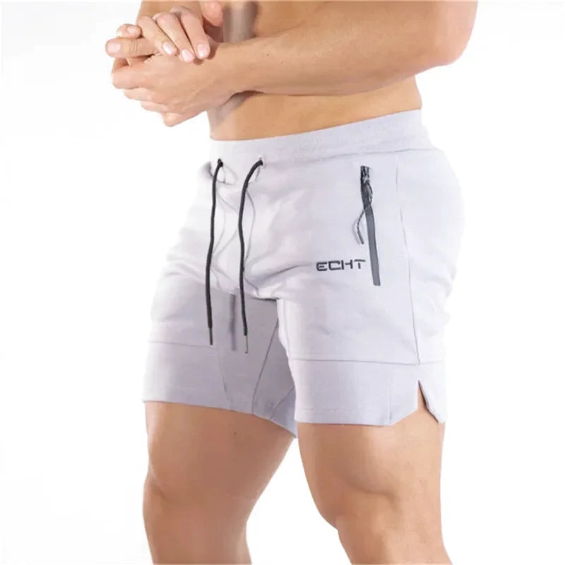 Short Homme ZOXOZ - Coton/lin/élasthanne - Taille élastique Avec Cordon - 6 Poches (dont 2 à Fermeture Velcro) - Coupes S à 3XL